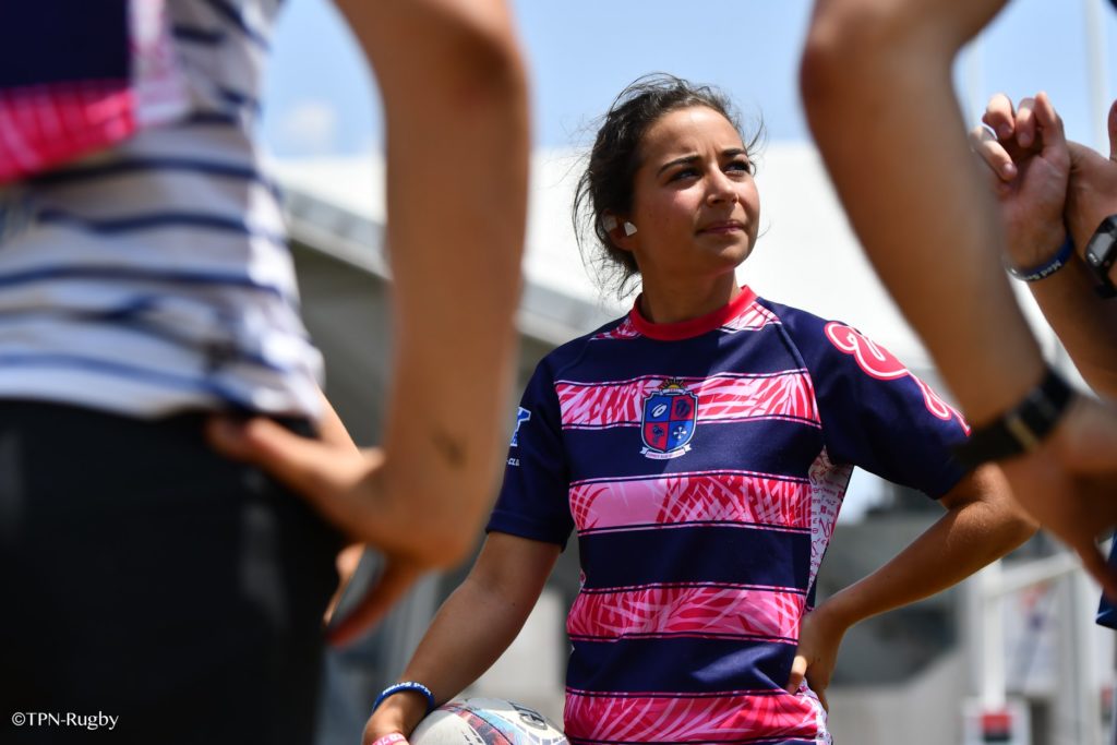 Rejoins nous : Laura Bureau la responsable communication et marketing de l'association Esprit Sud Sevens, qui aidera à encadrer le Sevens Summer Camp.
