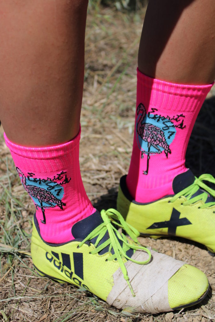 Chaussettes roses courtes Esprit Sud Sevens